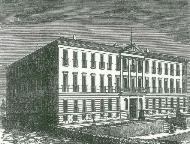Palacio de Buenavista, Madrid, 1880 ca